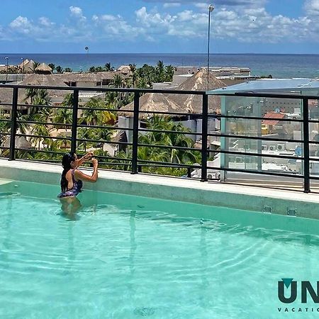 1 Block To The Beach 2Br 6Pax Rooftop Pool King Bed Playa del Carmen Dış mekan fotoğraf