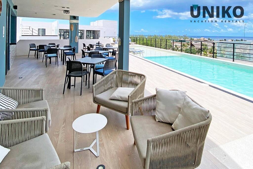 1 Block To The Beach 2Br 6Pax Rooftop Pool King Bed Playa del Carmen Dış mekan fotoğraf