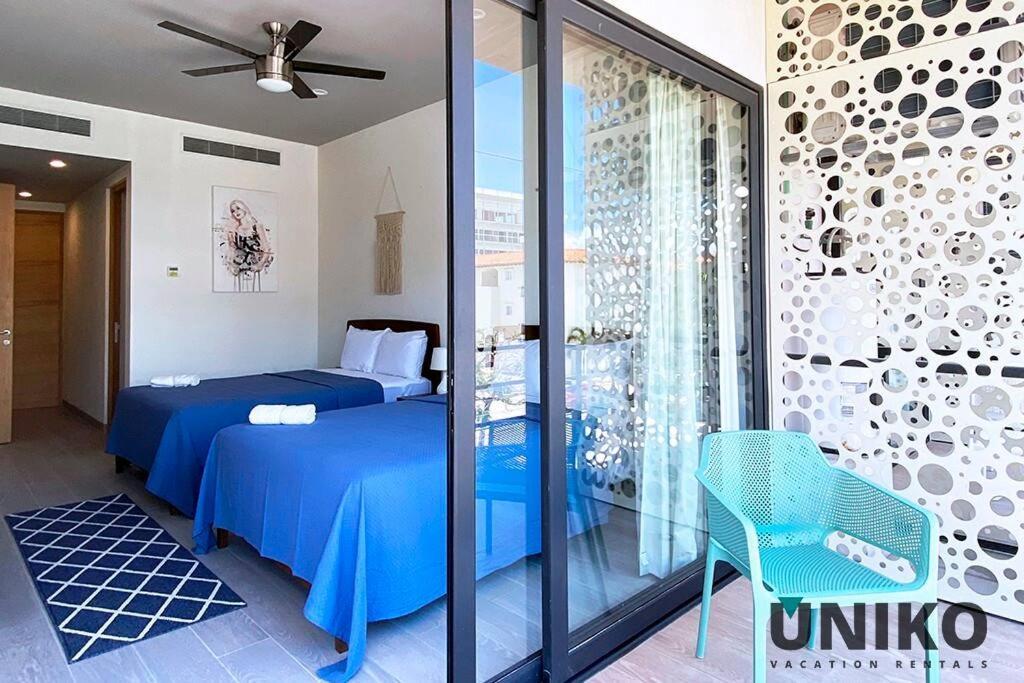 1 Block To The Beach 2Br 6Pax Rooftop Pool King Bed Playa del Carmen Dış mekan fotoğraf