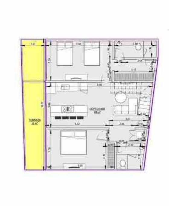 1 Block To The Beach 2Br 6Pax Rooftop Pool King Bed Playa del Carmen Dış mekan fotoğraf