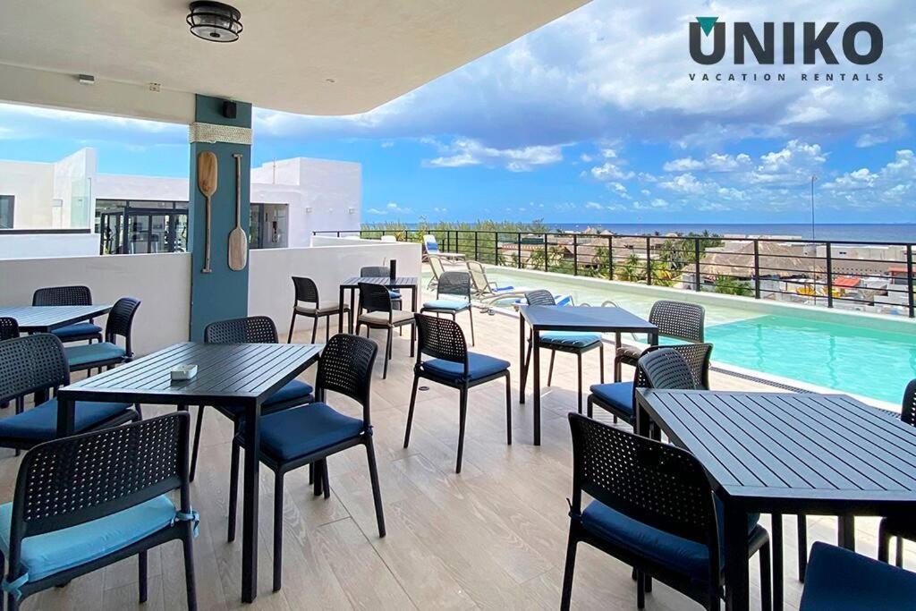 1 Block To The Beach 2Br 6Pax Rooftop Pool King Bed Playa del Carmen Dış mekan fotoğraf