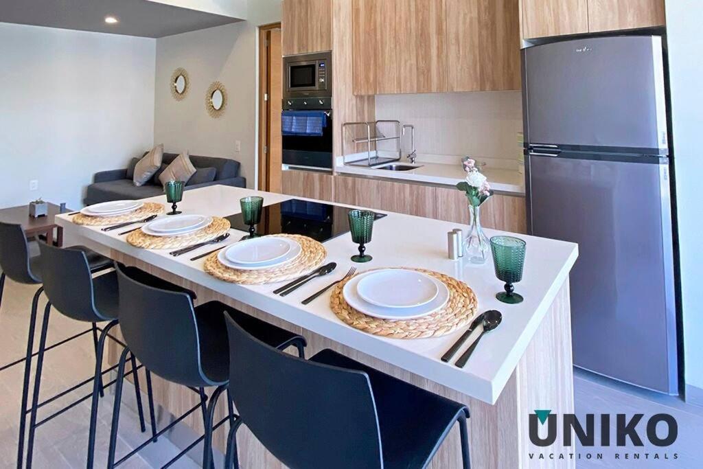 1 Block To The Beach 2Br 6Pax Rooftop Pool King Bed Playa del Carmen Dış mekan fotoğraf