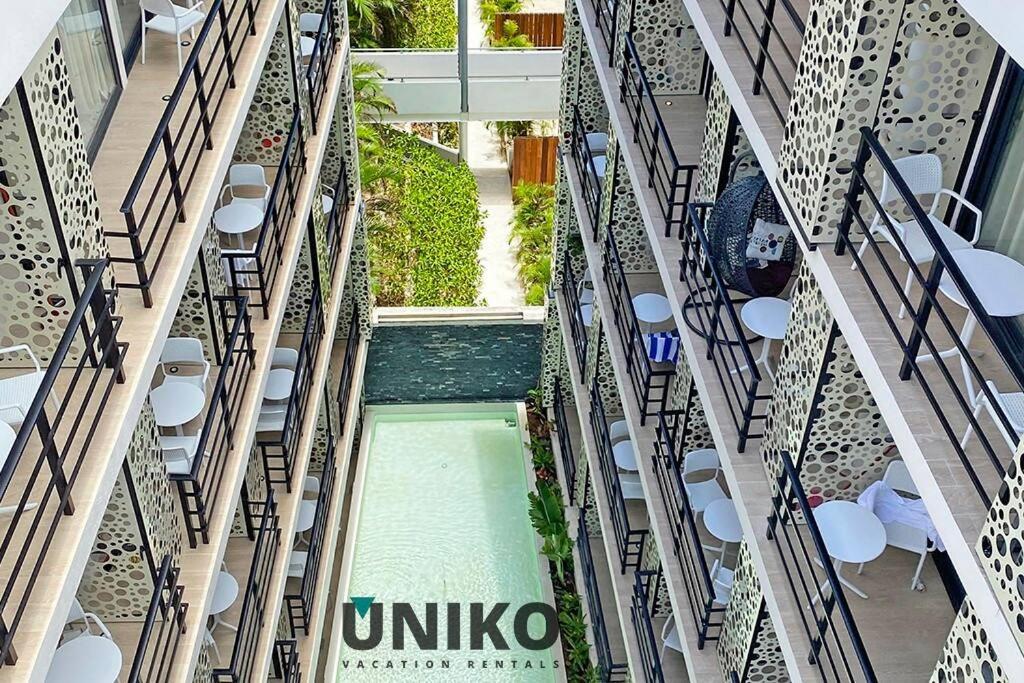 1 Block To The Beach 2Br 6Pax Rooftop Pool King Bed Playa del Carmen Dış mekan fotoğraf